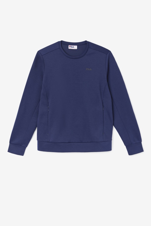 Azul Marino/negro Fila Outlets Emry Crew