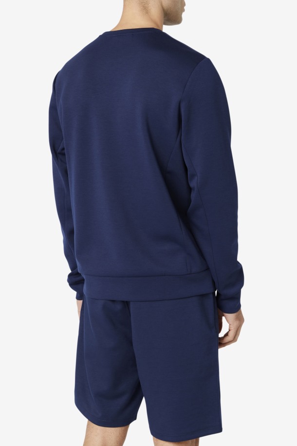 Azul Marino/negro Fila Outlets Emry Crew