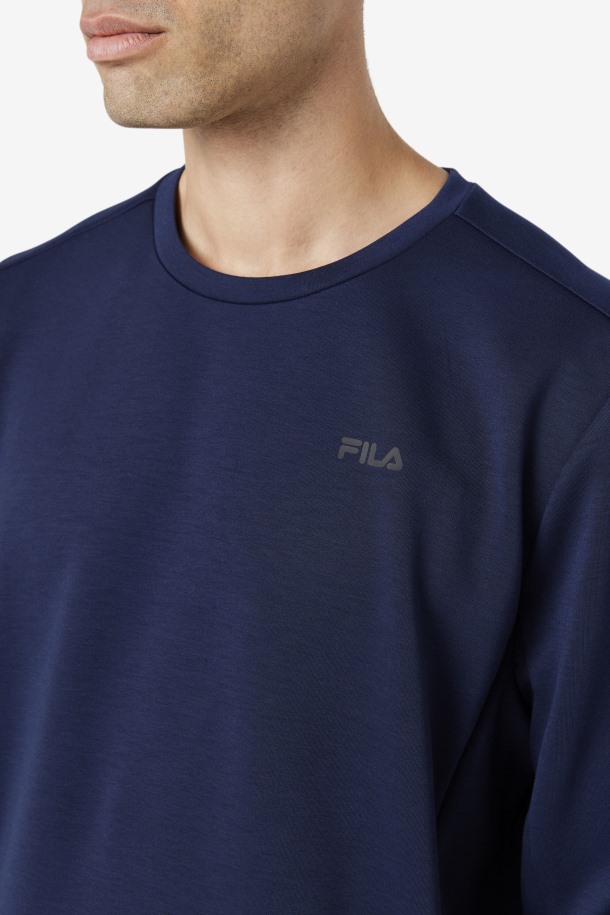 Azul Marino/negro Fila Outlets Emry Crew