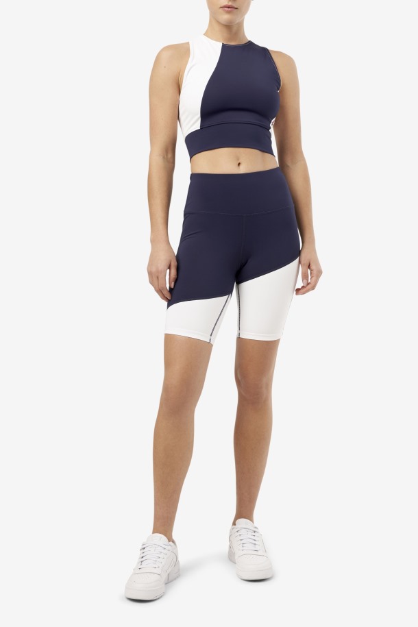 Shorts De Ciclismo Fila Outlet Marley Azul Marino