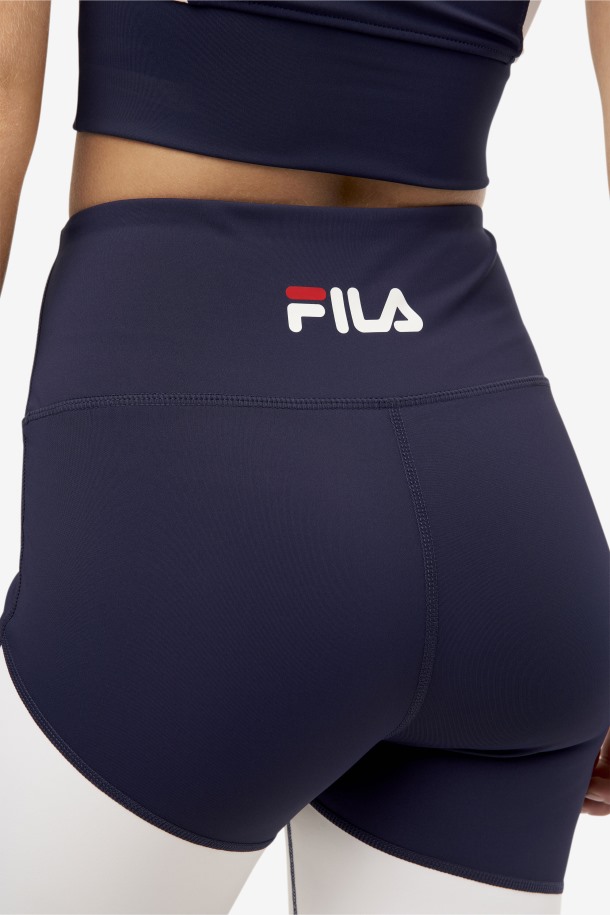 Shorts De Ciclismo Fila Outlet Marley Azul Marino