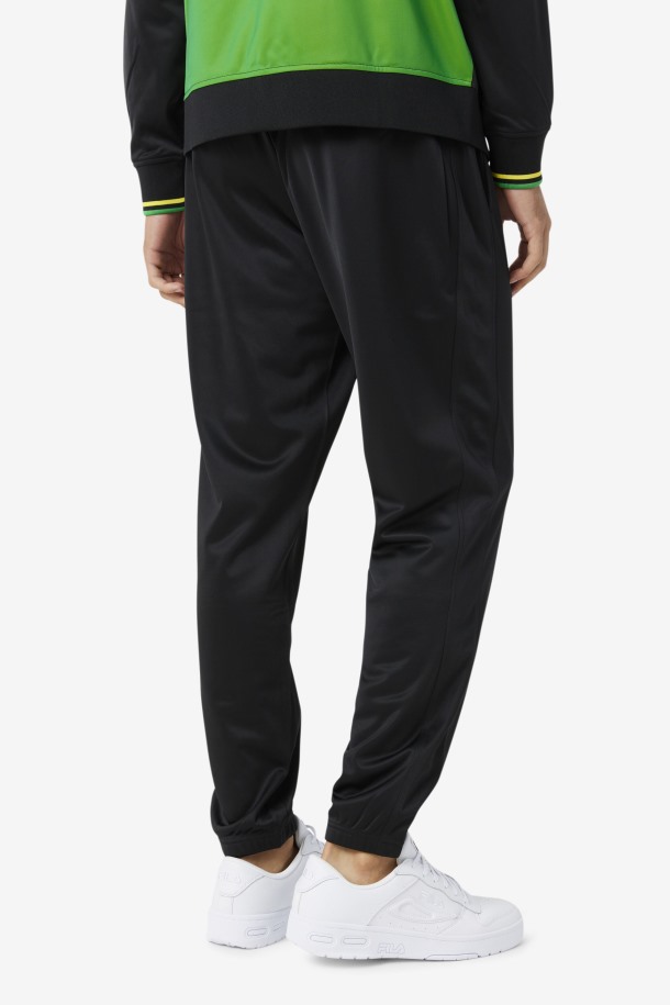 Outlet De Fila De Pantalones Jamaica Negro/blanco