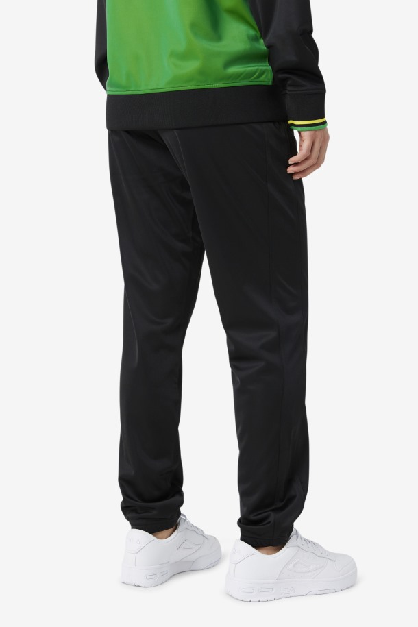 Outlet De Fila De Pantalones Jamaica Negro/blanco
