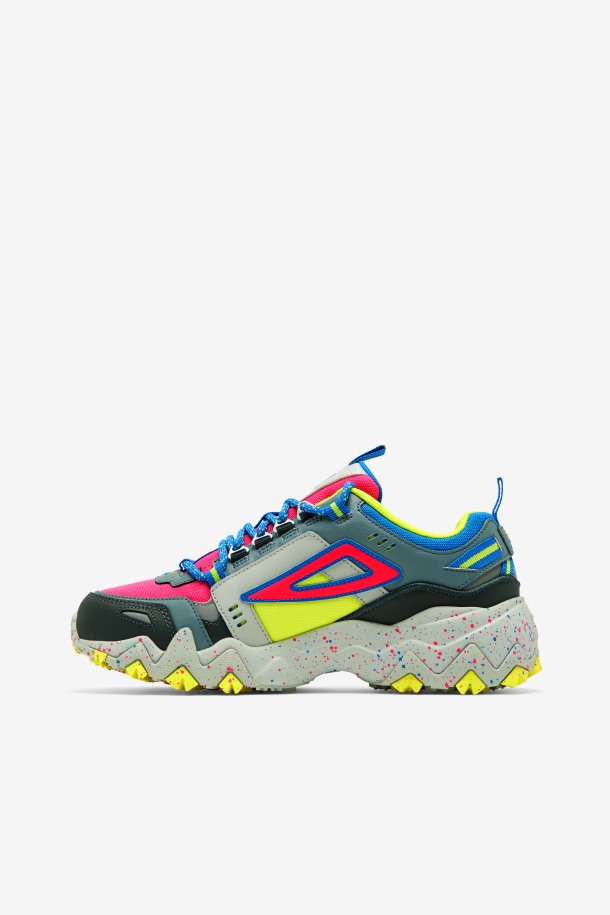 Pink Glo/monument/blue Queue Outlet Mujer Oakmont Tr