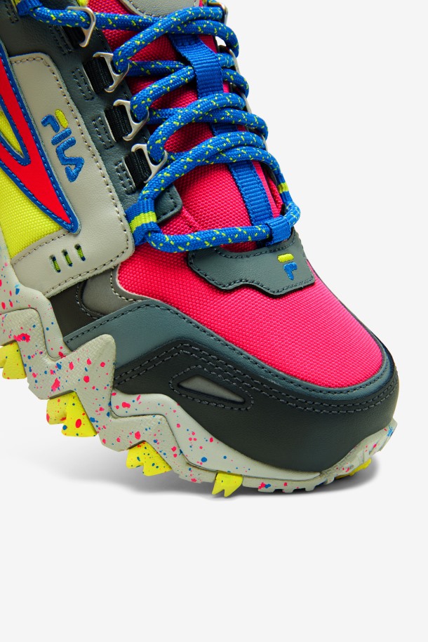 Pink Glo/monument/blue Queue Outlet Mujer Oakmont Tr
