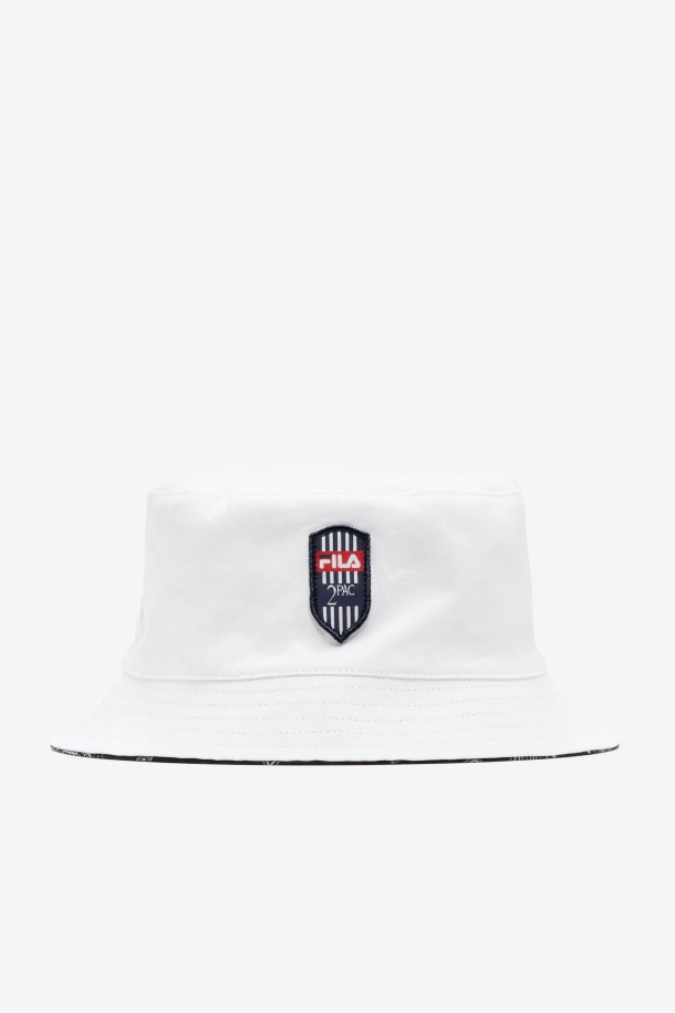 Gorra Fila Outlets 2pac Blanco/negro
