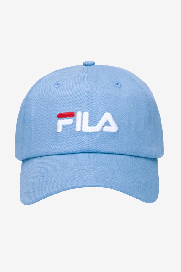 Gorra De Beisbol Con Logo Bordado Fila Outlets Azul Aciano
