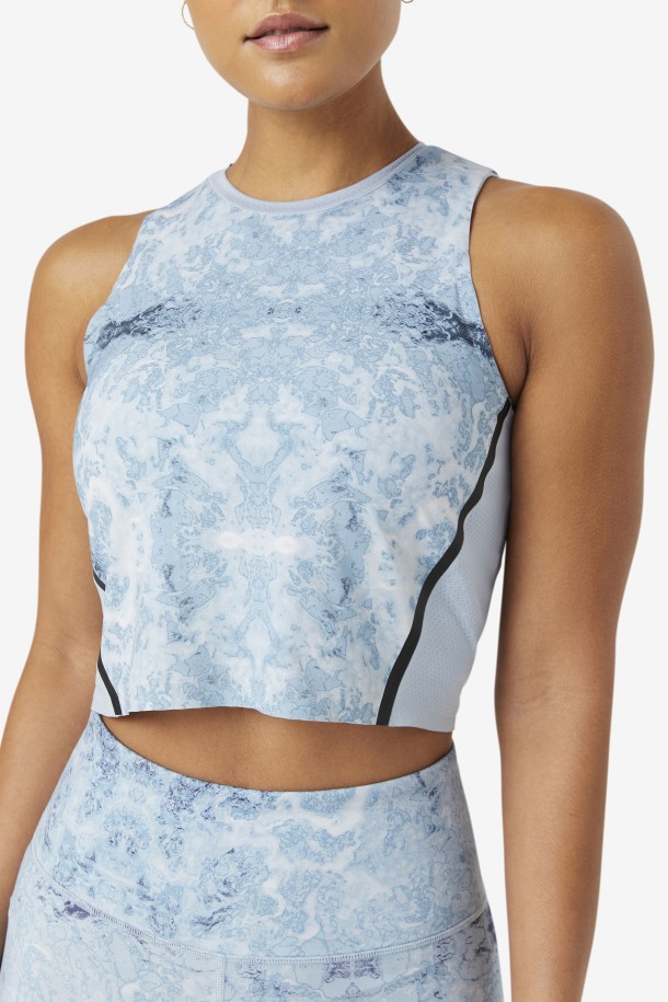 Top Deportivo Uplift Azul Niebla/negro Fila Outlet