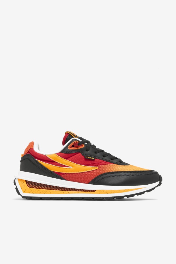 Fila Outlets Hombre Renno Negro/rojo/dorado