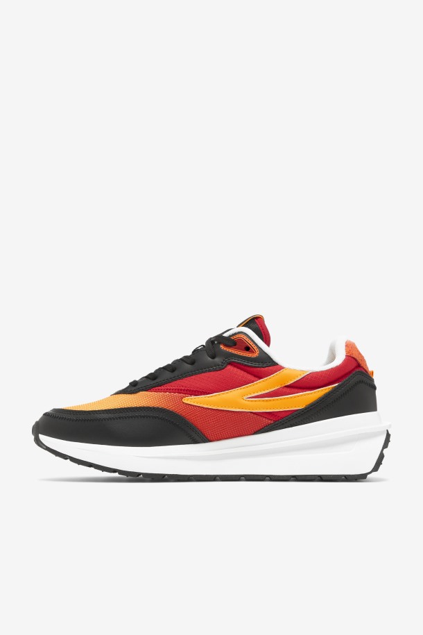 Fila Outlets Hombre Renno Negro/rojo/dorado
