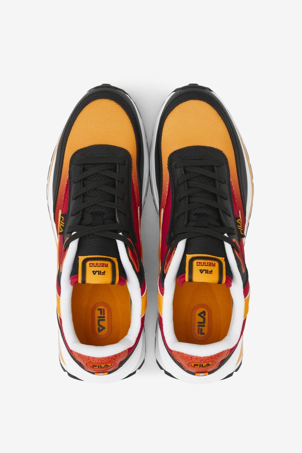 Fila Outlets Hombre Renno Negro/rojo/dorado