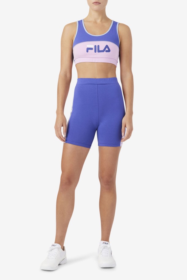 Sujetador Kairi Top Fila Outlet Azul/orquídea/azul/blanco