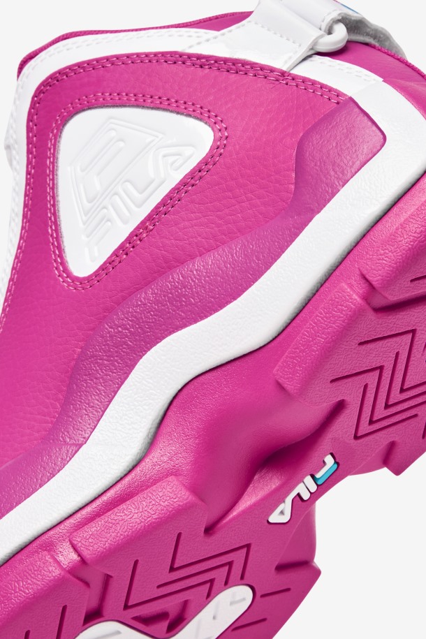 Fila Outlets Mujer Grant Hill 2 Rosa Glo/blanco/azul Pescado