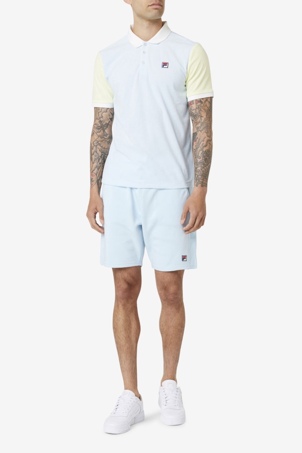 Fila Outlets Gramme Polo Azul/amarillo Tierno/malvavisco