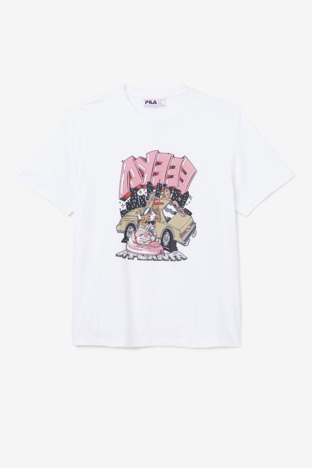 Camiseta Vulk Blanca Outlet Fila