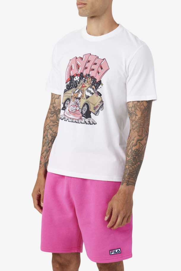 Camiseta Vulk Blanca Outlet Fila