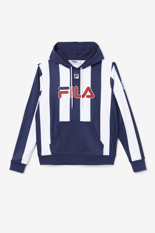 Sudadera Con Capucha Kimilah Azul Marino/blanco Ofertas Fila