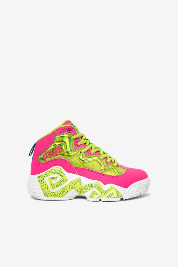 Fila Outlets Niños Pequeños Mb Night Walk Rosa/lime Punch/blanco