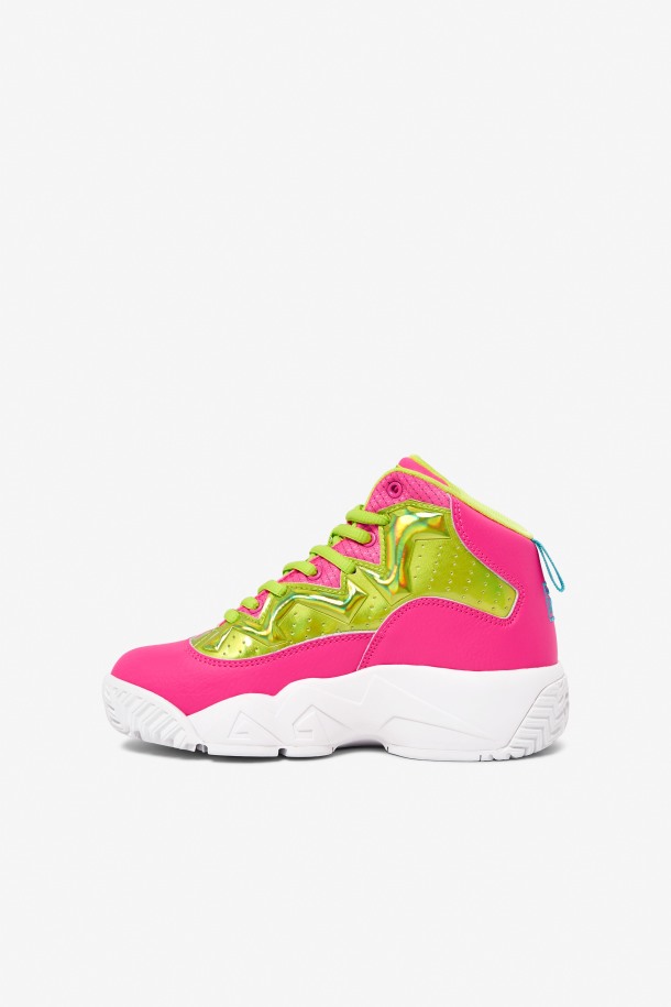 Fila Outlets Niños Pequeños Mb Night Walk Rosa/lime Punch/blanco