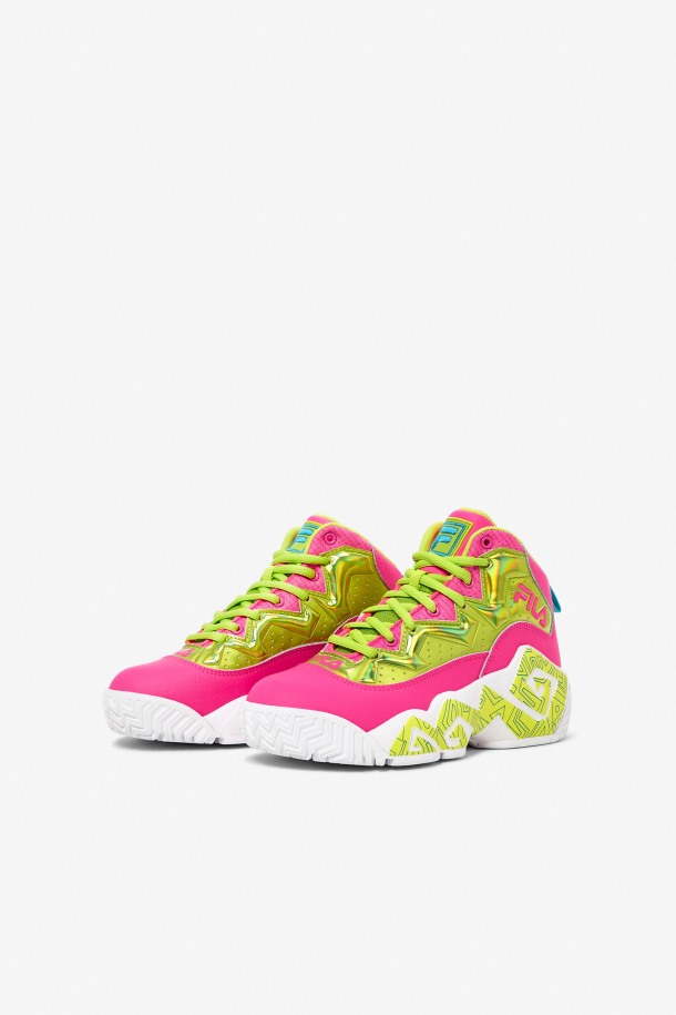 Fila Outlets Niños Pequeños Mb Night Walk Rosa/lime Punch/blanco