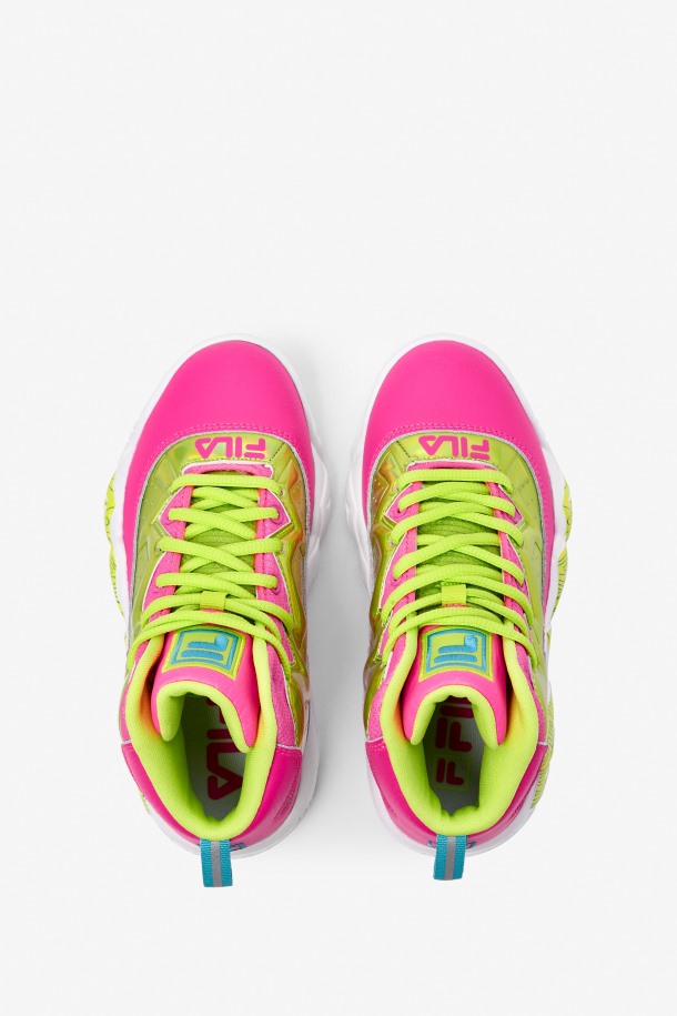 Fila Outlets Niños Pequeños Mb Night Walk Rosa/lime Punch/blanco