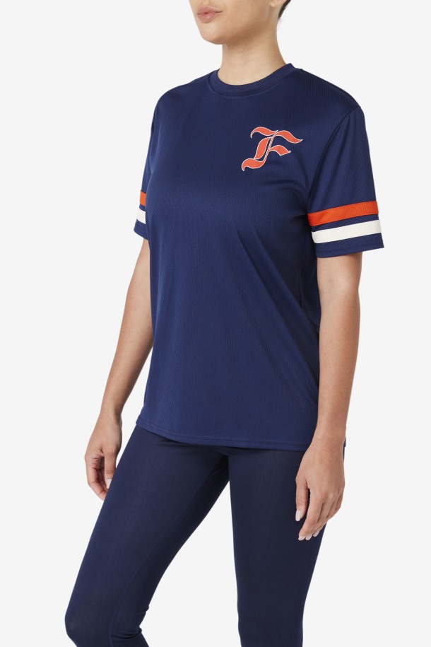 Cola Salida Adelaida Camiseta Azul Marino