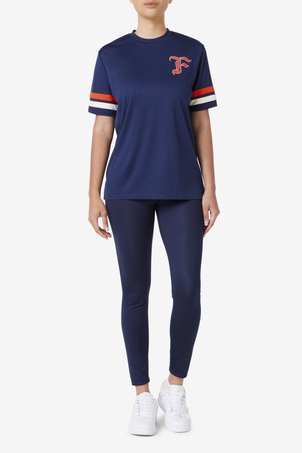 Cola Salida Adelaida Camiseta Azul Marino