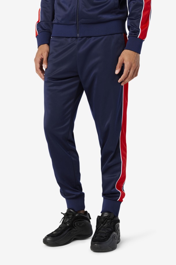 Fila Outlets Elijah Pantalón De Chándal Azul Marino/rojo/blanco