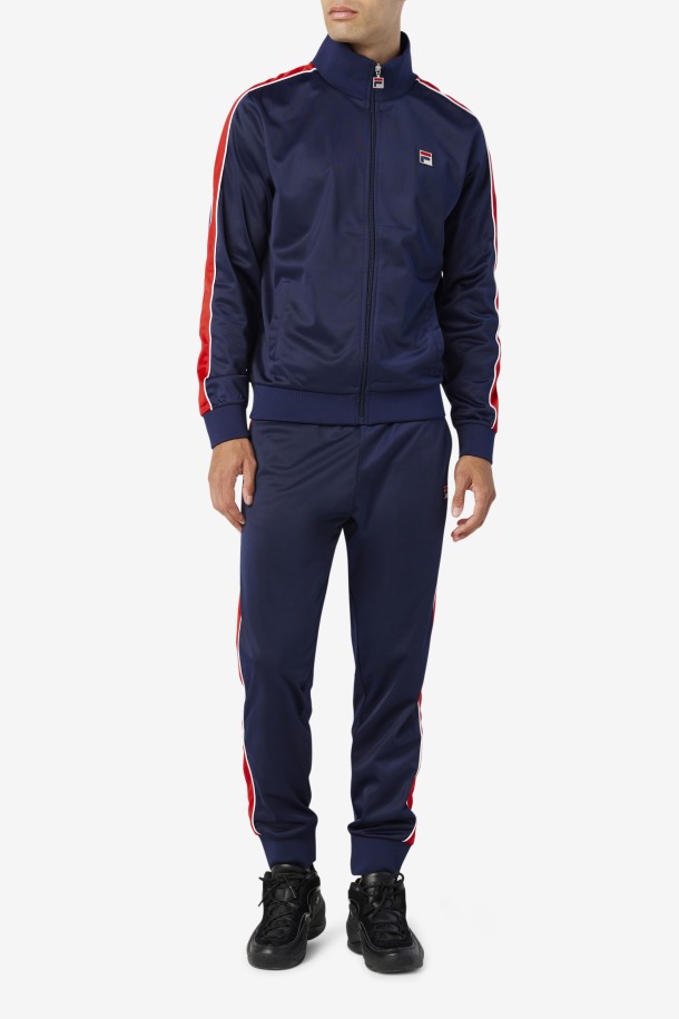 Fila Outlets Elijah Pantalón De Chándal Azul Marino/rojo/blanco