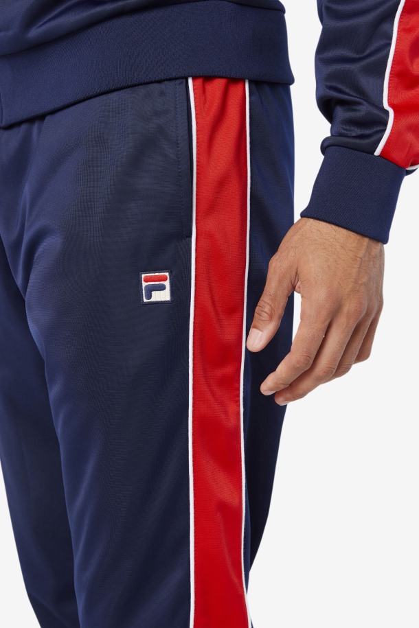 Fila Outlets Elijah Pantalón De Chándal Azul Marino/rojo/blanco