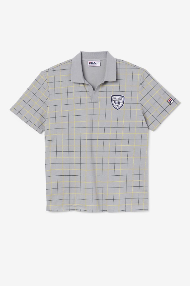 Fila Outlets Monumento/amarillo/junio Bug Mand Polo