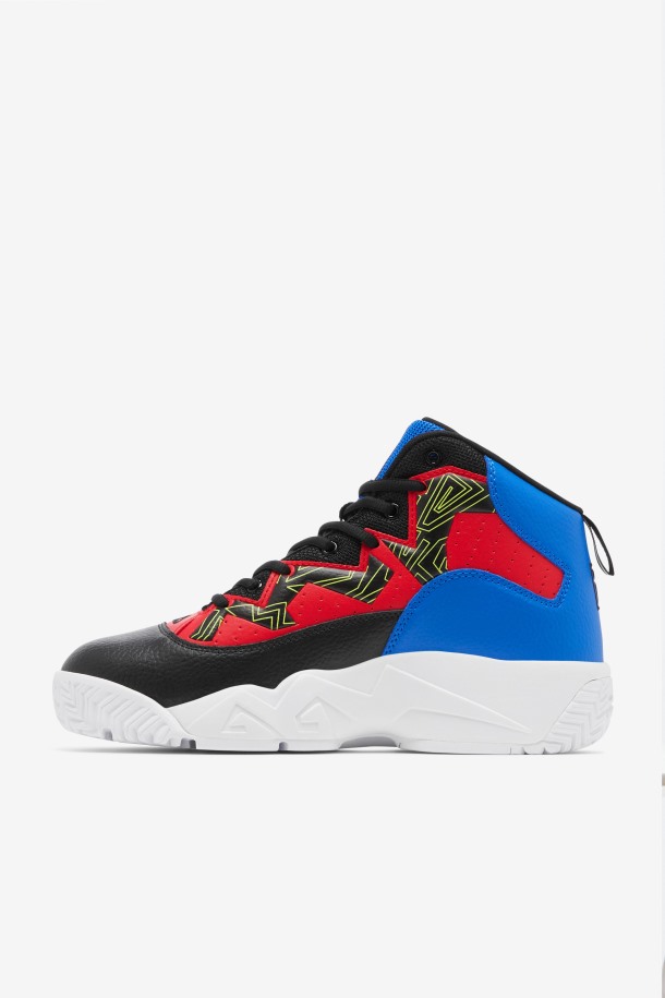 Fila Outlets Hombre Mb Negro/azul/rojo