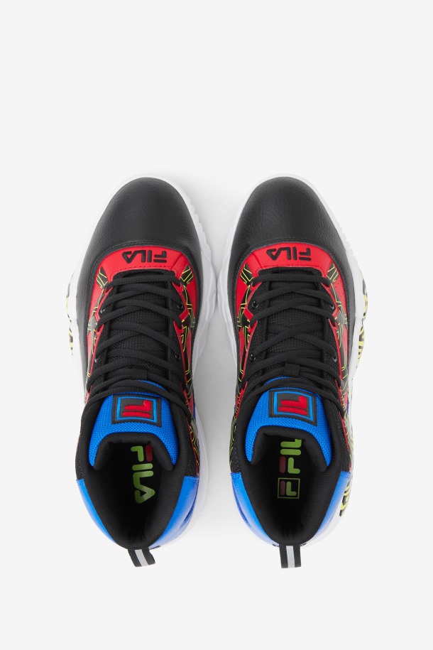 Fila Outlets Hombre Mb Negro/azul/rojo