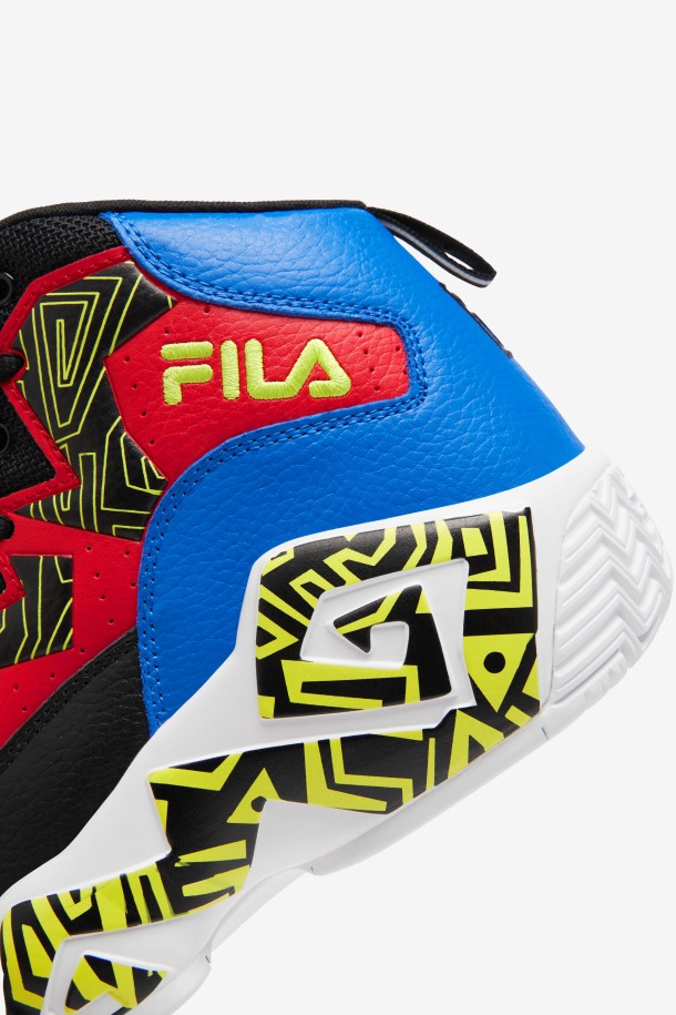 Fila Outlets Hombre Mb Negro/azul/rojo