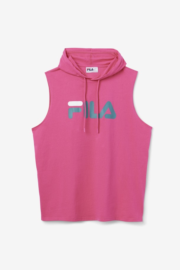 Sudadera Con Capucha Sin Mangas Zany Violeta/amarillo/azul Marino Fila Outlet