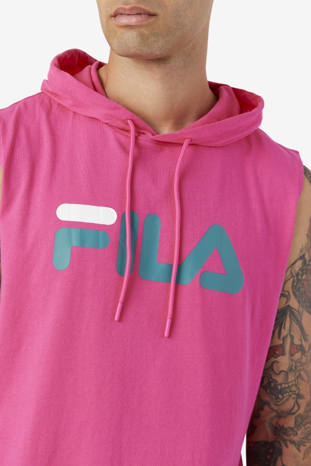 Sudadera Con Capucha Sin Mangas Zany Violeta/amarillo/azul Marino Fila Outlet