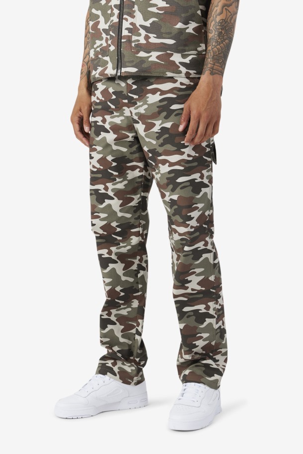 2pac Pantalón Cargo Fila Outlets Camo Print