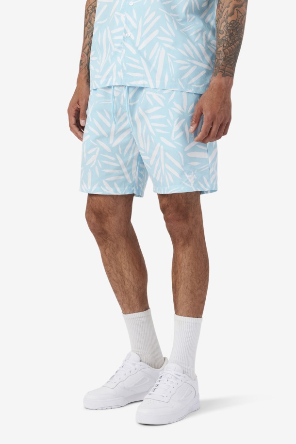Pequeño Four/blanco Fila Outlets Shorts De Bambú