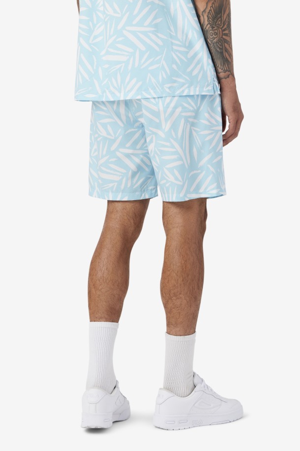 Pequeño Four/blanco Fila Outlets Shorts De Bambú