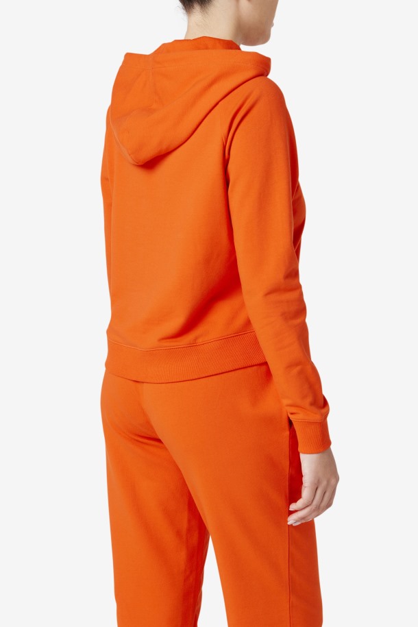Fila Outlets Valeria Sudadera Con Capucha Orange.com