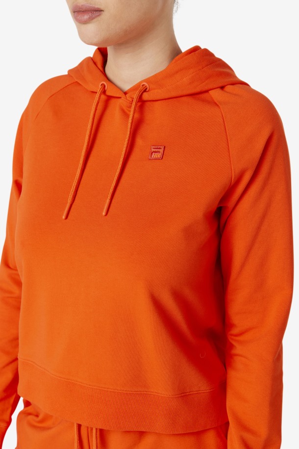 Fila Outlets Valeria Sudadera Con Capucha Orange.com