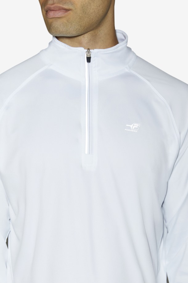 Outlet Fila Pickleball Blanco Cremallera 1/4