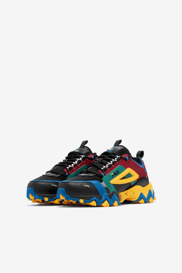 Negro/rojo Río/azul Imperial Fila Outlets Niños Pequeños Oaktmont Tr