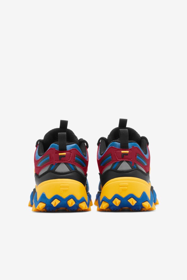 Negro/rojo Río/azul Imperial Fila Outlets Niños Pequeños Oaktmont Tr