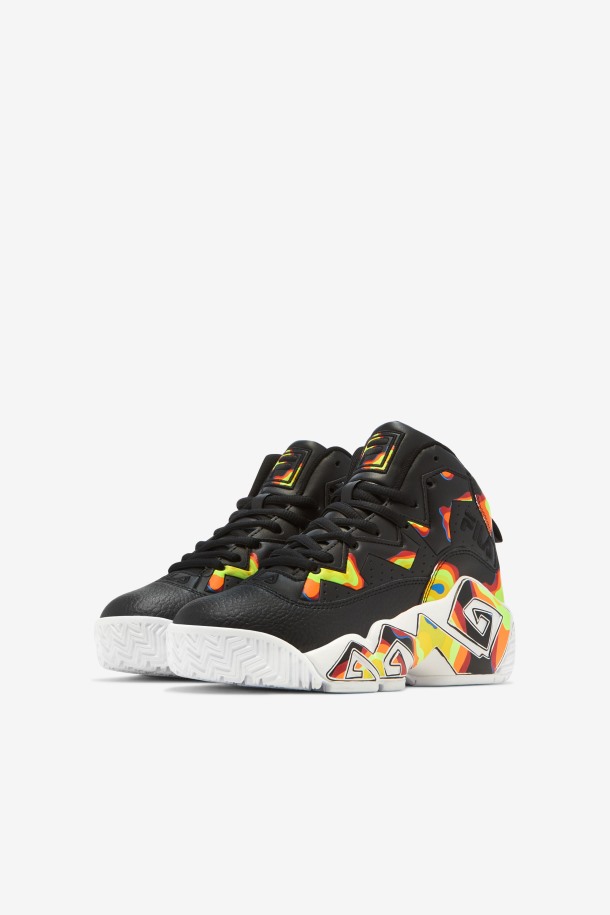 Negro/rojo Naranja/rojo Fila Outlets Niños Grandes Mb