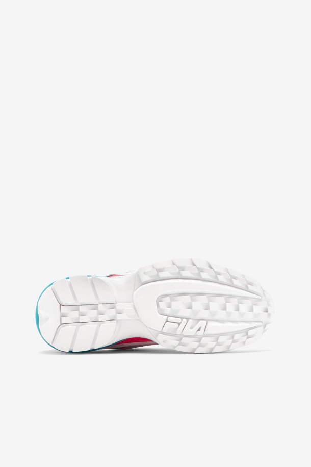 Zapatillas De Mujer Disruptor 2 Exp Fila Blanco/rosa Diva/azul