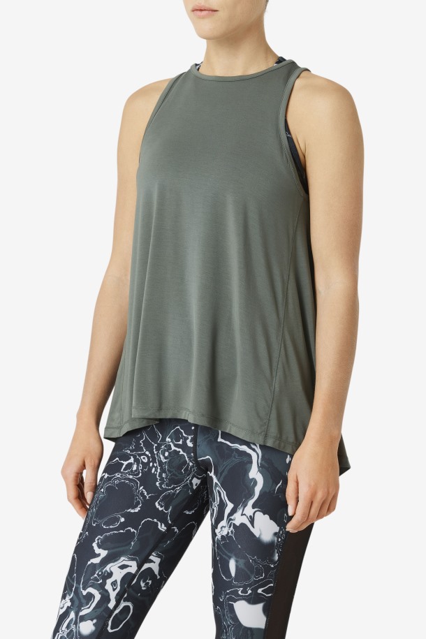Fi-lux Camiseta Sin Mangas Con Espalda Abierta Tomillo Fila Outlets