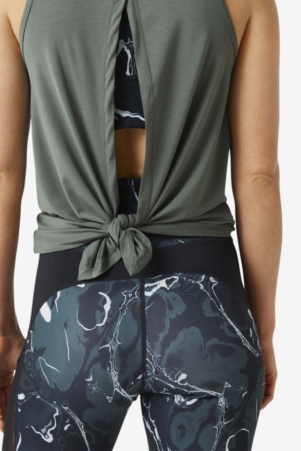 Fi-lux Camiseta Sin Mangas Con Espalda Abierta Tomillo Fila Outlets