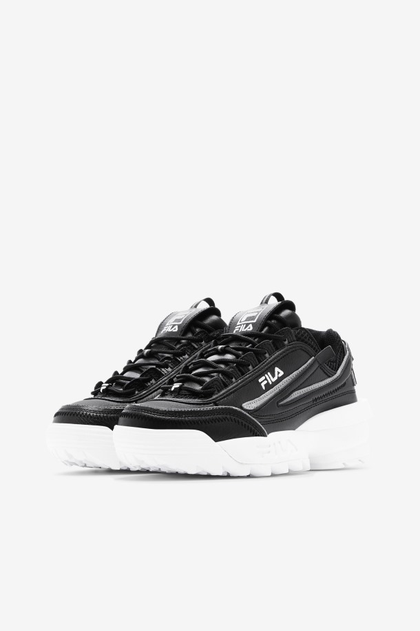 Zapatillas Fila Mujer Disruptor 2 Exp Negro/monumento/blanco