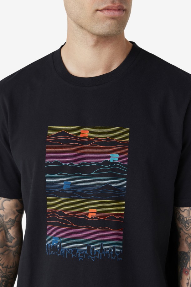 Camiseta Nadee Negra Fila Outlet